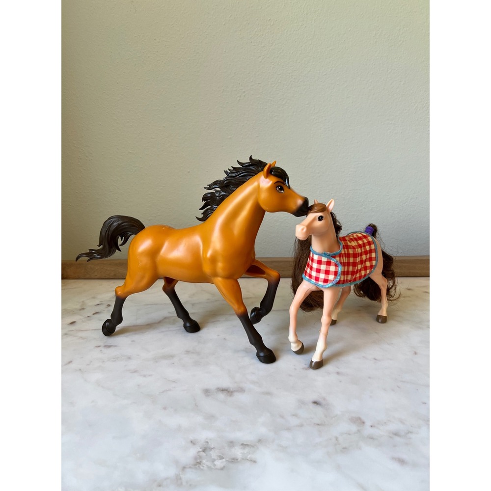 DreamWorks Spirit Riding Free  Collector Horse and Fashion Doll Tan Horse
